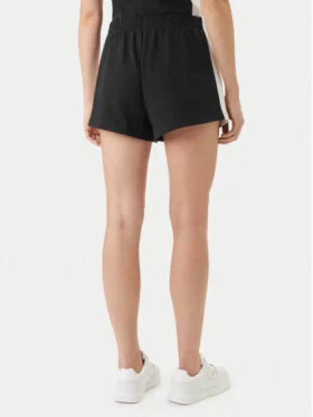 Calvin Klein Swimwear Kratke hlače iz tkanine črna