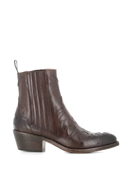 Botine Sartore din piele maro