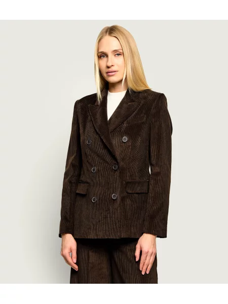 MAX&Co. Sacou Mcoopunzia | catifea reiată maro