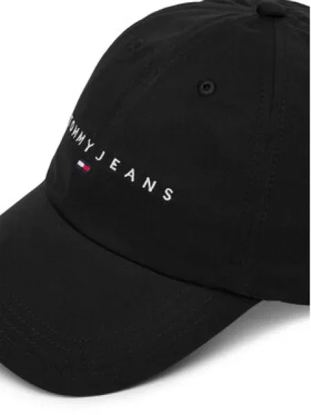 Kapa s šiltom Tommy Jeans črna