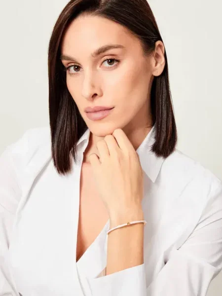 TORY BURCH Karkötő Kira rózsaszín