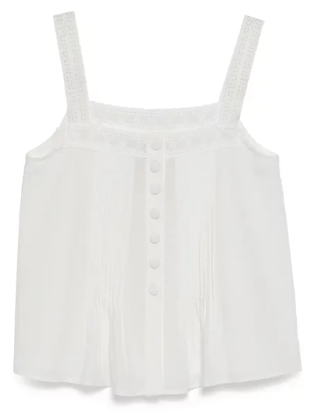 Kamizelka Bambah koronkowa biała