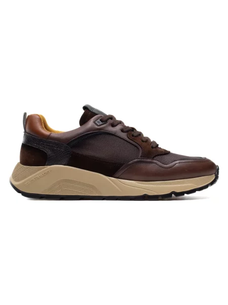 Sneakersy Ambitious brązowe