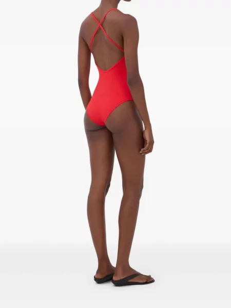 Costum de baie Loulou De Saison roșu