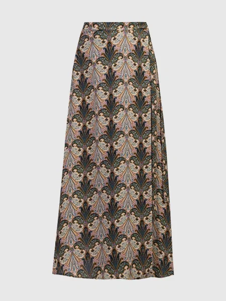 Спідниця на запах в принт пейслі Etro