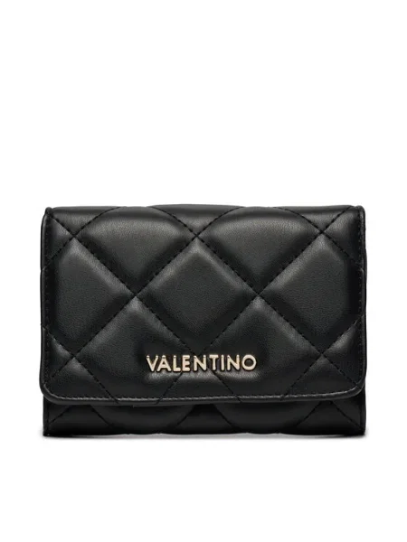 VALENTINO Portofel auriu negru