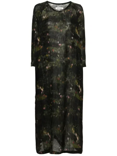 Rochie midi Henrik Vibskov până la genunchi de costum negru