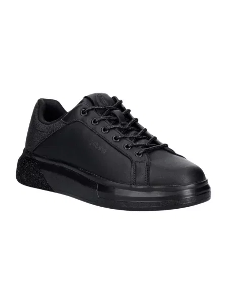 Just Cavalli sneakersy skórzane czarne