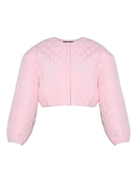 Pikowany kurtka bomber Anouki różowy