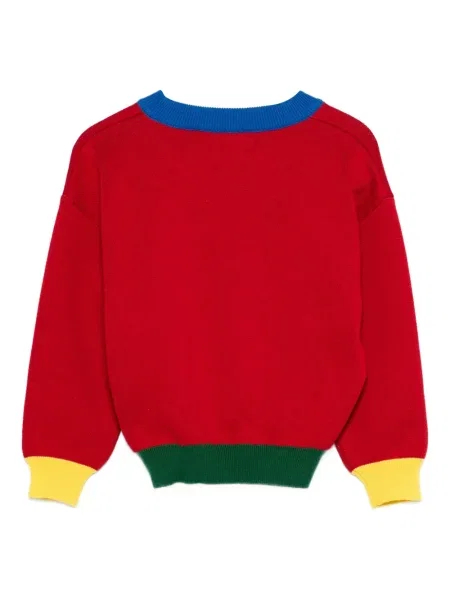 Sweter dziecięcy Bobo Choses czerwony