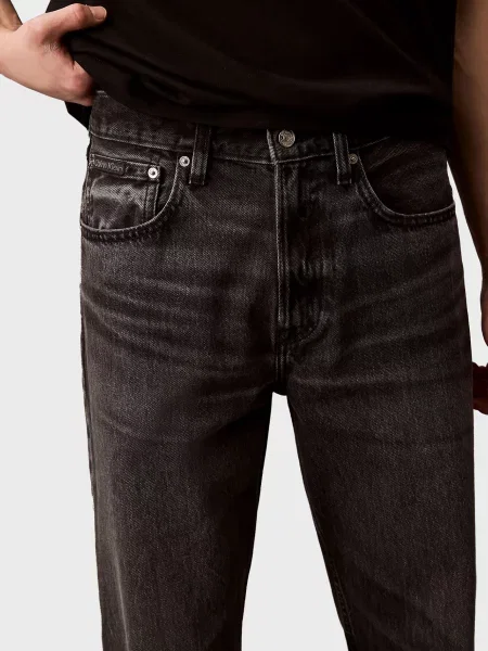 Прямые джинсы Calvin Klein Jeans черные
