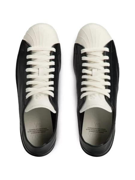 Sneakerși Y-3 din piele negru
