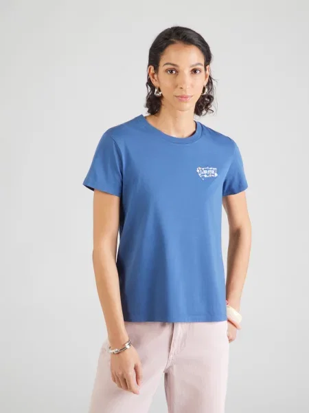 LEVI'S ® Tricou THE PERFECT fildeş / bleumarin