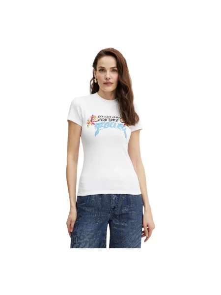 Versace Jeans Couture t-shirt biały