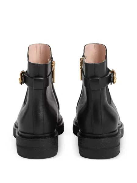 Botine Coccinelle cu cataramă negru