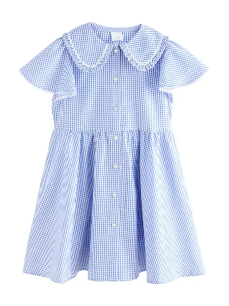 Next Rochie albastru alb