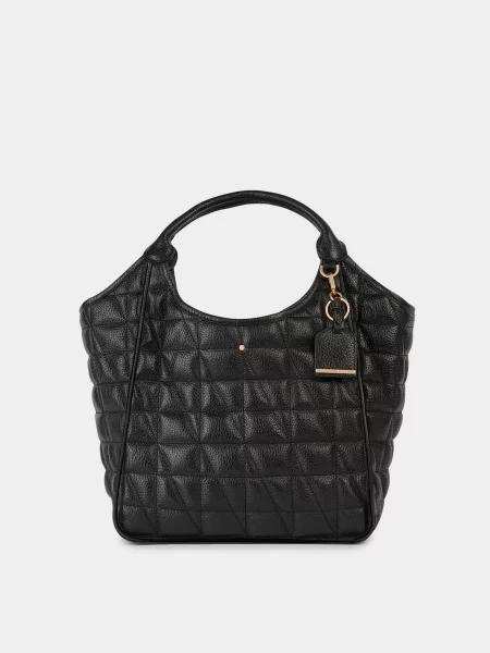 Кожаная сумка Geox черная