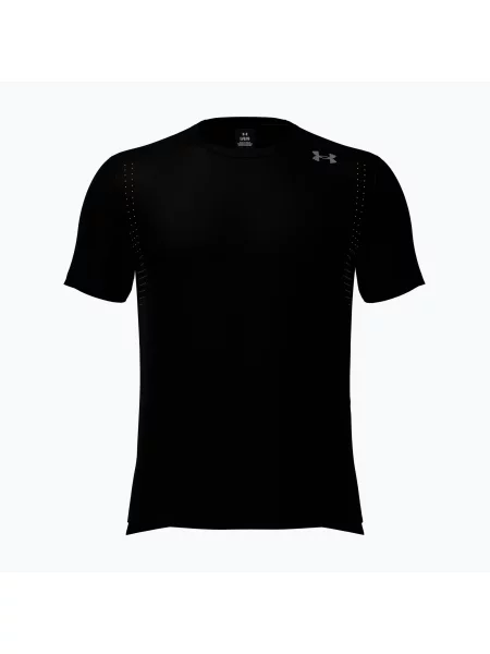 Tricou de alergare pentru bărbați Under Armour Velociti Pro black/black/metallic silver negru