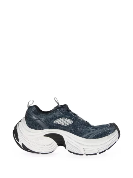 Sneakerși Balenciaga zdrențuiți chunky albastru