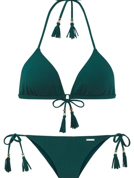 Elbsand Costum de baie două piese smarald verde