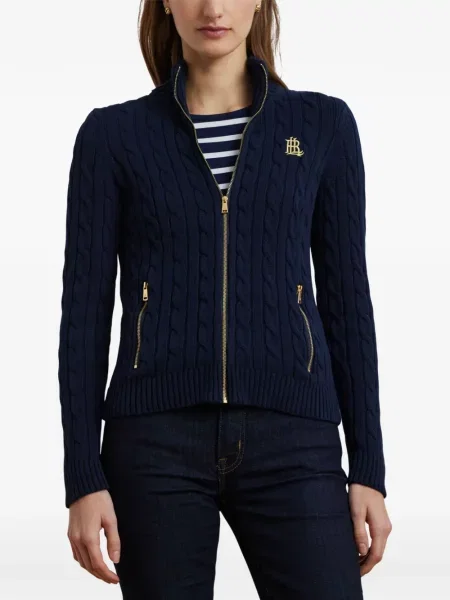 Megztas striukė Lauren Ralph Lauren mėlyna