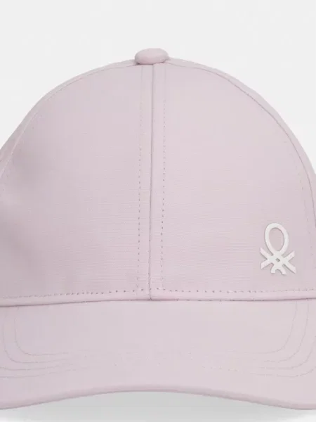 United Colors of Benetton baseballová čepice dětská růžová