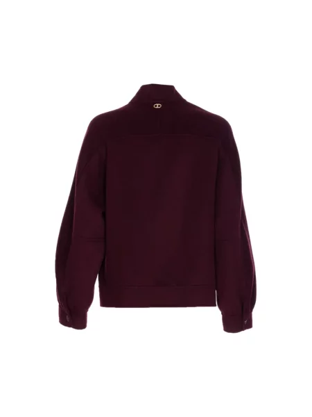 Kurtka bomber Twinset czerwony
