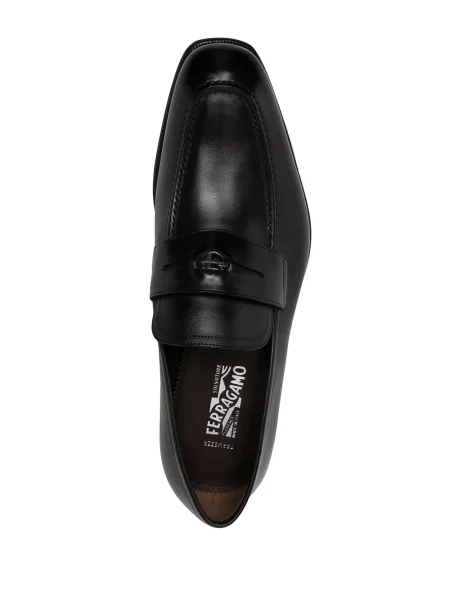 Pantofi loafer Ferragamo din piele negru