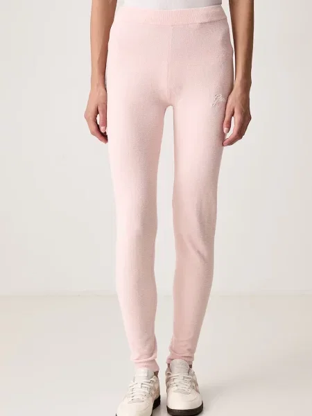 Pantaloni Guess roz