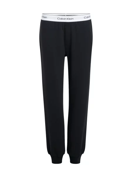Calvin Klein Underwear Pantaloni de pijama negru / alb