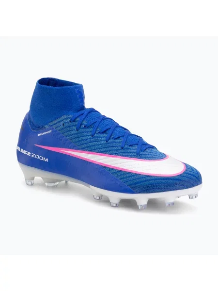 Încălțăminte de fotbal pentru bărbați Nike Mercurial Superfly 10 Elite AG-Pro racer blue/white alb