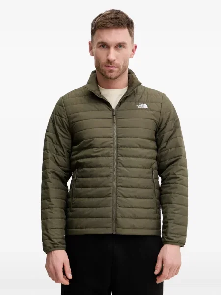 Geacă The North Face cu glugă verde