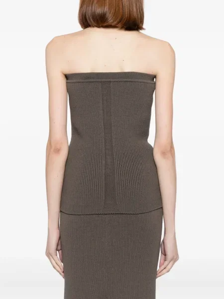 Top Rick Owens tricotate maro