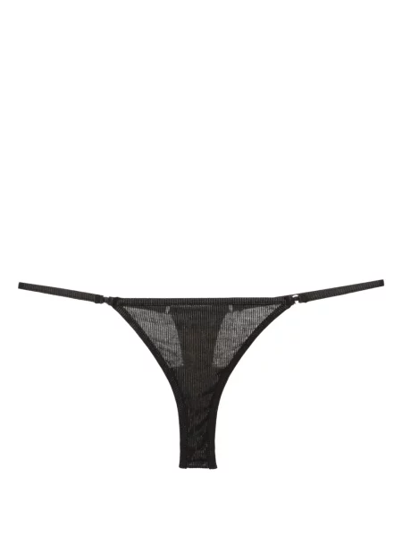 Chiloți tanga Maison Close negru