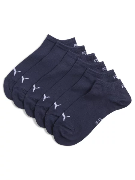 PUMA Skarpety do sneakersów unisex 3 pary Odzież niebieski