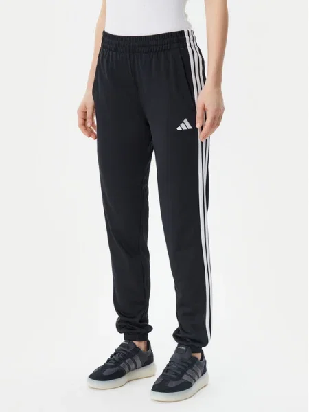 ADIDAS SPORTSWEAR Športové nohavice / biela čierna