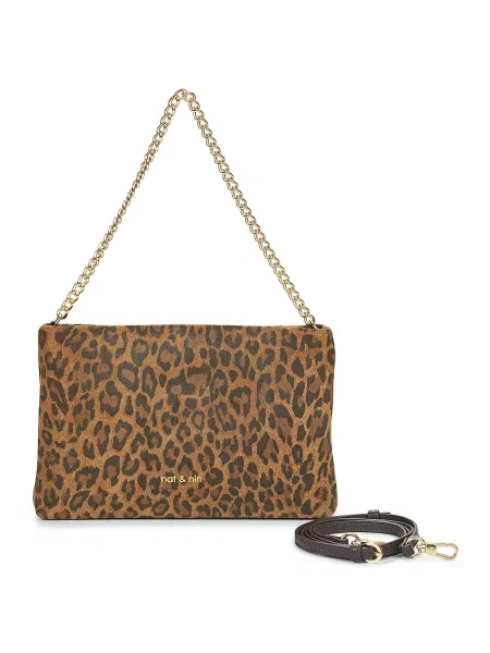 Pisemska torbica Nat Et Nin rjava