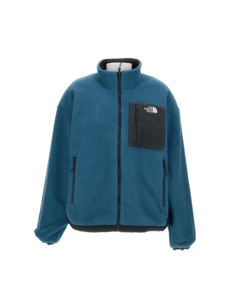 Bluza sportowa The North Face dwustronna niebieska
