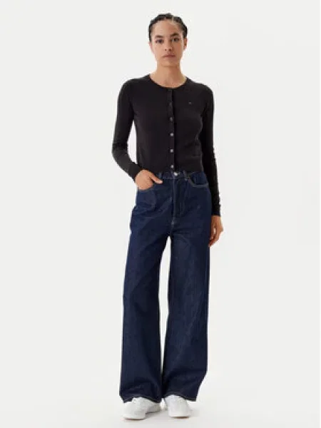 Tommy Jeans Kardigan Essential černá