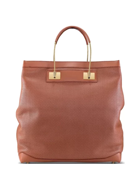 Geantă shopper Tyler Ellis din piele maro