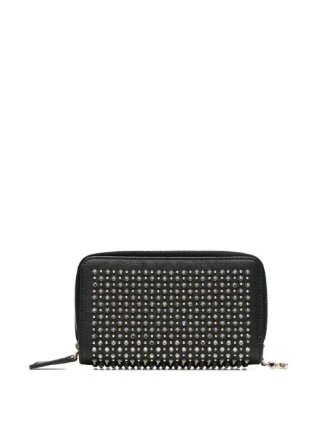 Peněženka Chanel Pre-owned se cvočky černá