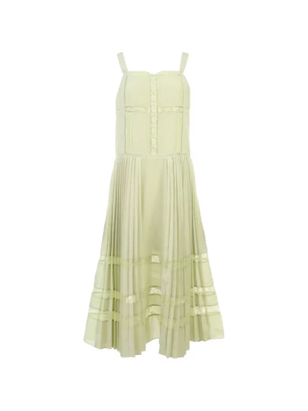 Rochie midi 3.1 Phillip Lim din dantelă verde