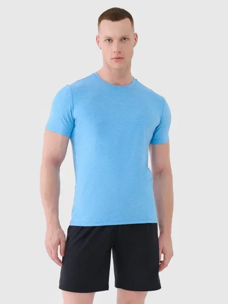 4F koszulka t-shirt treningowa XL niebieska