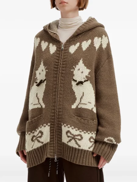 Cardigan Tout A Coup tricotate maro