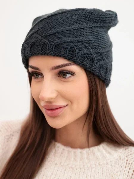 Căciulă Kesi tricotate negru