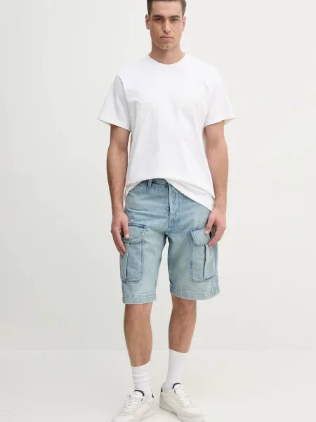 Футболка G-Star Raw з принтом білий