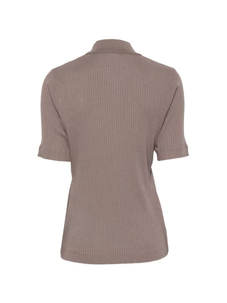 Πλεκτό polo Marc O'polo καφέ