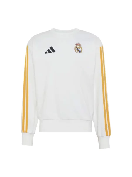 ADIDAS PERFORMANCE Hanorac sport REAL DNA galben / negru alb