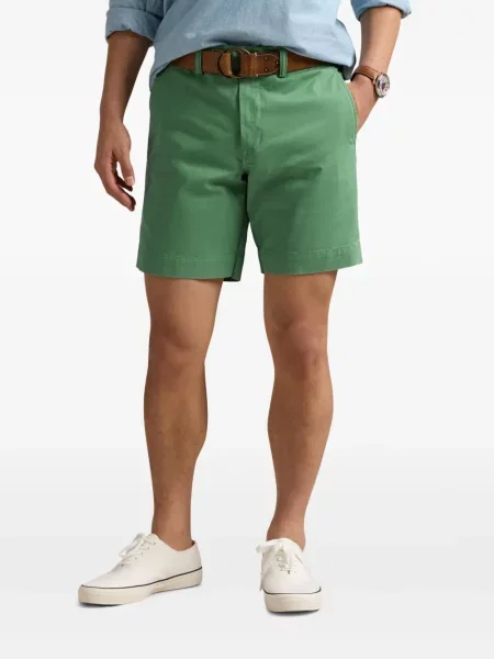 Haftowane majtki Polo Ralph Lauren pikowane niebieskie