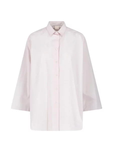 Cămașă cu dungi Aspesi cu dungi roșu